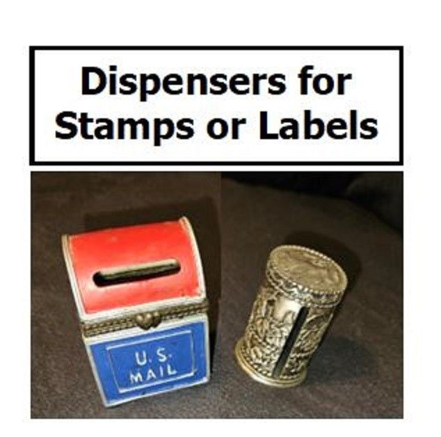Stamp roll dispensers: Like-new