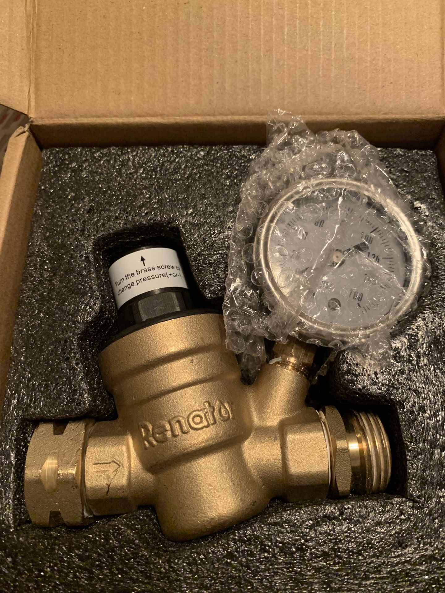 Renator Water Pressure Regulator Valve.