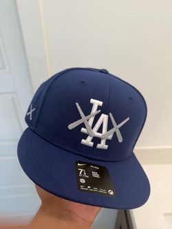 KAWS Dodgers baseball hat