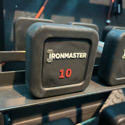 Dumbbells Set by IRON MASTERS * Rack INCLUDED