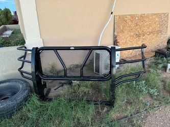 Black Steel Truck Grille Guard Brush Guard