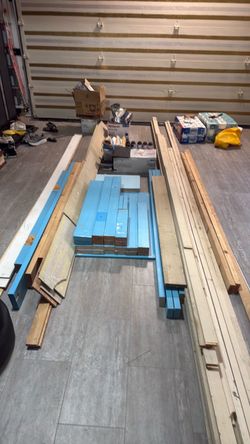 Lumber from construction
