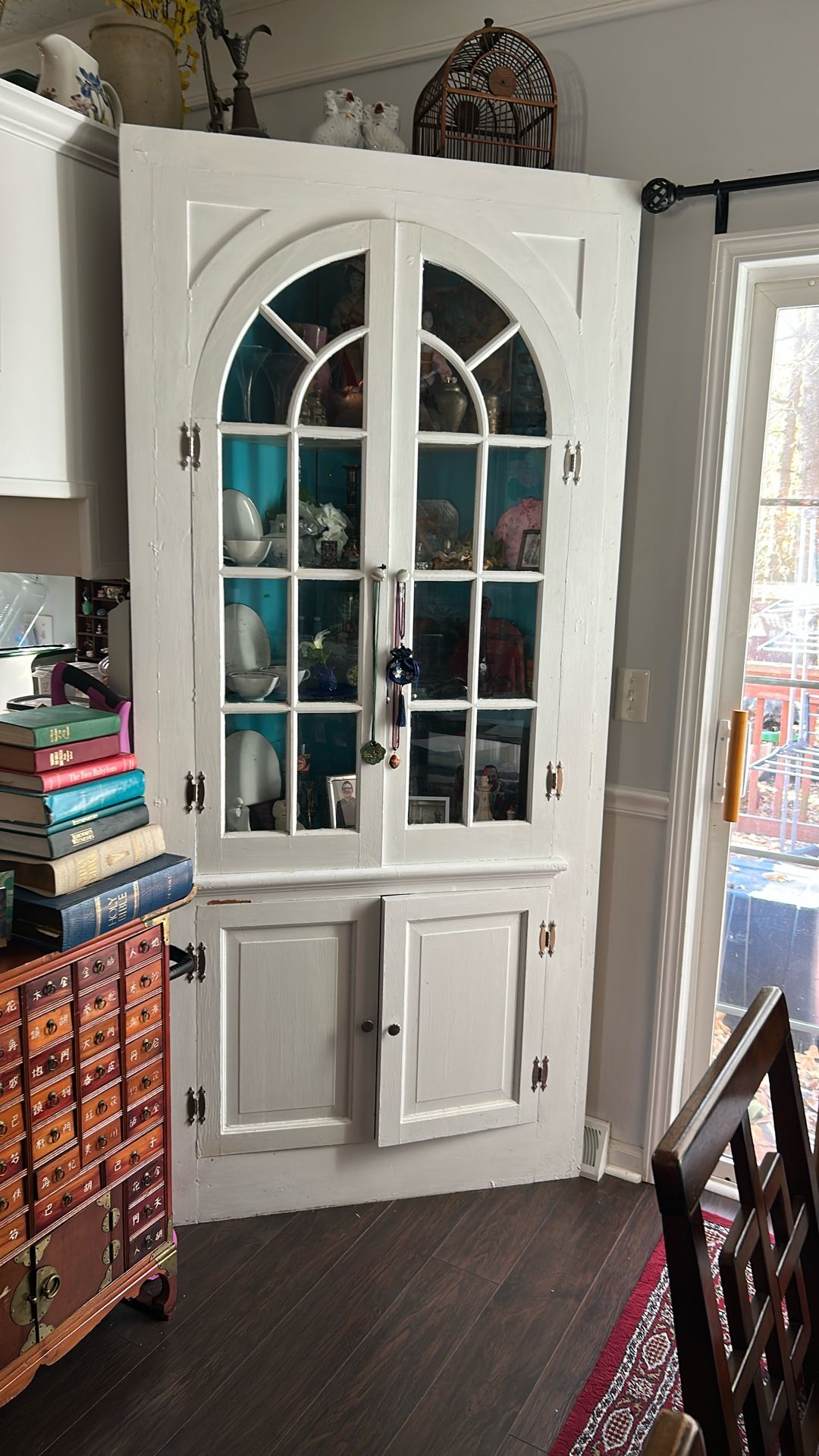 Antique Corner Cabinet