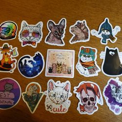 cats stickers new