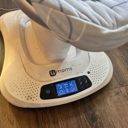 4moms MamaRoo Multi-Motion Baby Swing, Bluetooth Enabled with 5 Unique Motions, Grey