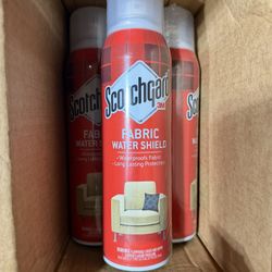 Scotchgard fabric Water Shield 13.5 OZ - 3 Brand New Cans
