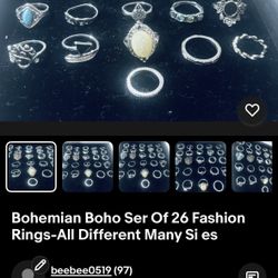 Jewelry 💎 Chains Rings Earrings Bracelets Gold Silver 