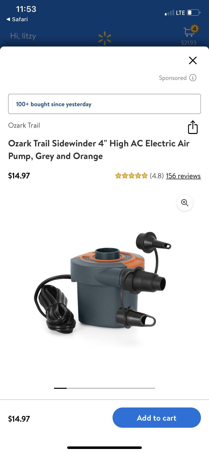 Ozark Air Pump