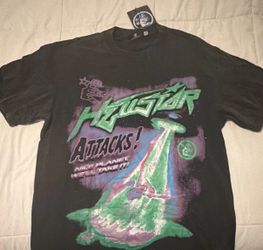 Hellstar UFO Attacks Graphic T-Shirt with Tags