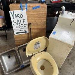 RV Parts. Thetford Toilet Water Tank Sink Folding Table Vent Plastics And More