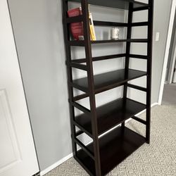 Wooden Ladder Book Shelves