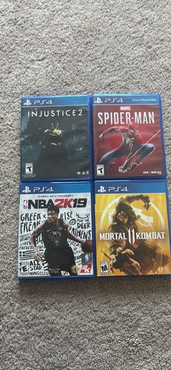 PS4 video games