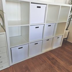 IKEA KALLAX 12-compartment shelf unit