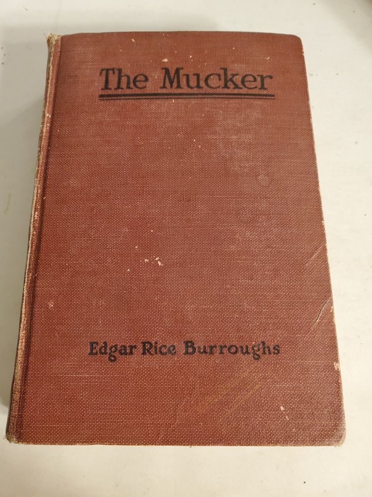 Vintage book The Mucker by Edgar Rice Burroughs 1921s Rare Collectable