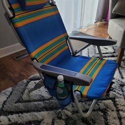 NEW! BEACH CHAIR ALUMINIUM 5 POSITIONS AWESOME!