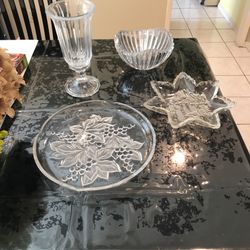 Glass Platters 