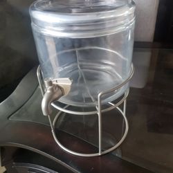 Glass Beverage Dispenser
