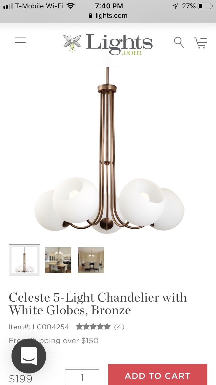 Celeste 5-Light Chandelier