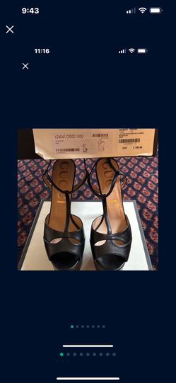 100% Gucci Heels 42/11 Like New Beautiful