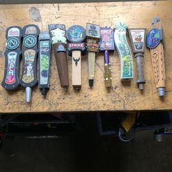 Beer Tap Handles, Over 100 