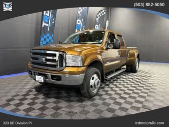2005 Ford F350 Super Duty Crew Cab