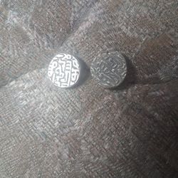 1400's Indian Tanka Silver Billion Coins.