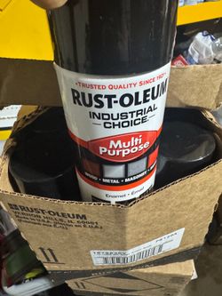 Rust Oleum spray paint