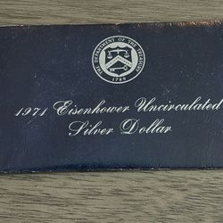 1971 Silver Eisenhower 1$