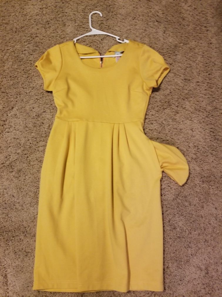 Yellow Dress ..Size Medium
