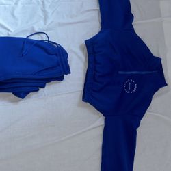 BLUE sweat Set New  FREE