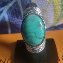 Turquoise New Size 7.5 Fashion Ring 