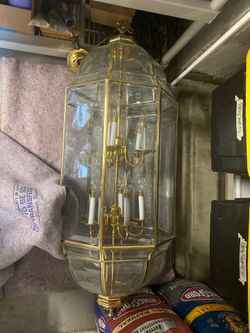 Brass Chandelier