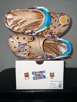 Cinnamon Toast Crunch Crocs