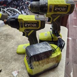 Ryobi Drill Set With Battery And Charger 