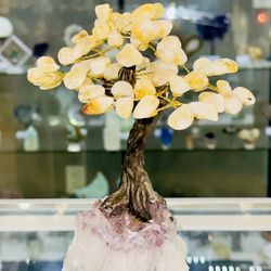 Amethyst & Pyrite Tree 🌴