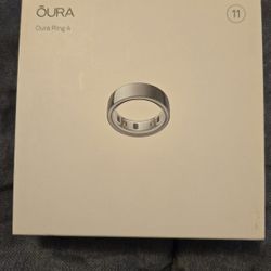 Oura Ring Gen 3 – Silver – Size 11 – Excellent Condition