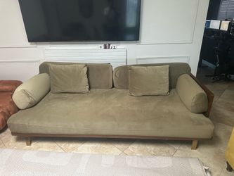 Rove Concepts Designer Sofa Daybed | Solid Wood Frame | Modern Luxury