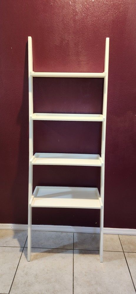 4 Teir Leaning Shelf $25