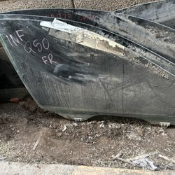 2014 to 2018 INFINITI Q50 FRONT RIGHT PASSENGER SIDE DOOR WINDOW GLASS OEM