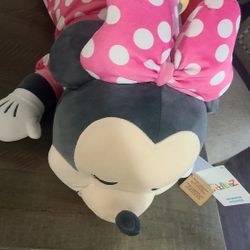 NEW DISNEY MINNIE MOUSE SUPER SOFT CUDDLEEZ 