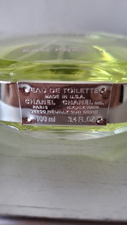 CHANCE EAU FRAICHE by Chanel 3.4 oz / 100 ml Eau de Toilette EDT