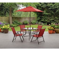 Patio Set (umbrella Not Included) 
