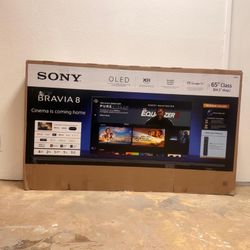 K65XR80CB 65” Sony Bravia 8 4k Oled smart Tv 