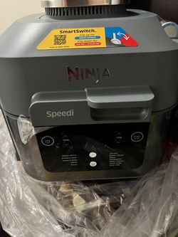  Ninja SF301 Speedi Rapid Cooker & Air Fryer, 6-Quart