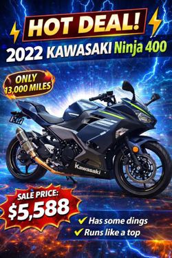 2022 Kawasaki Ninja 400