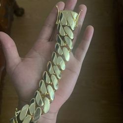 GOLD PLATED BRACELET 