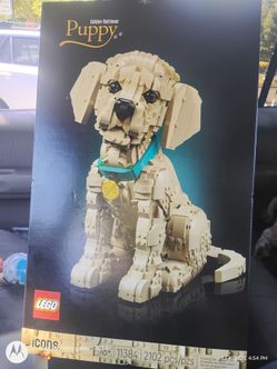 Lego golden retriever set