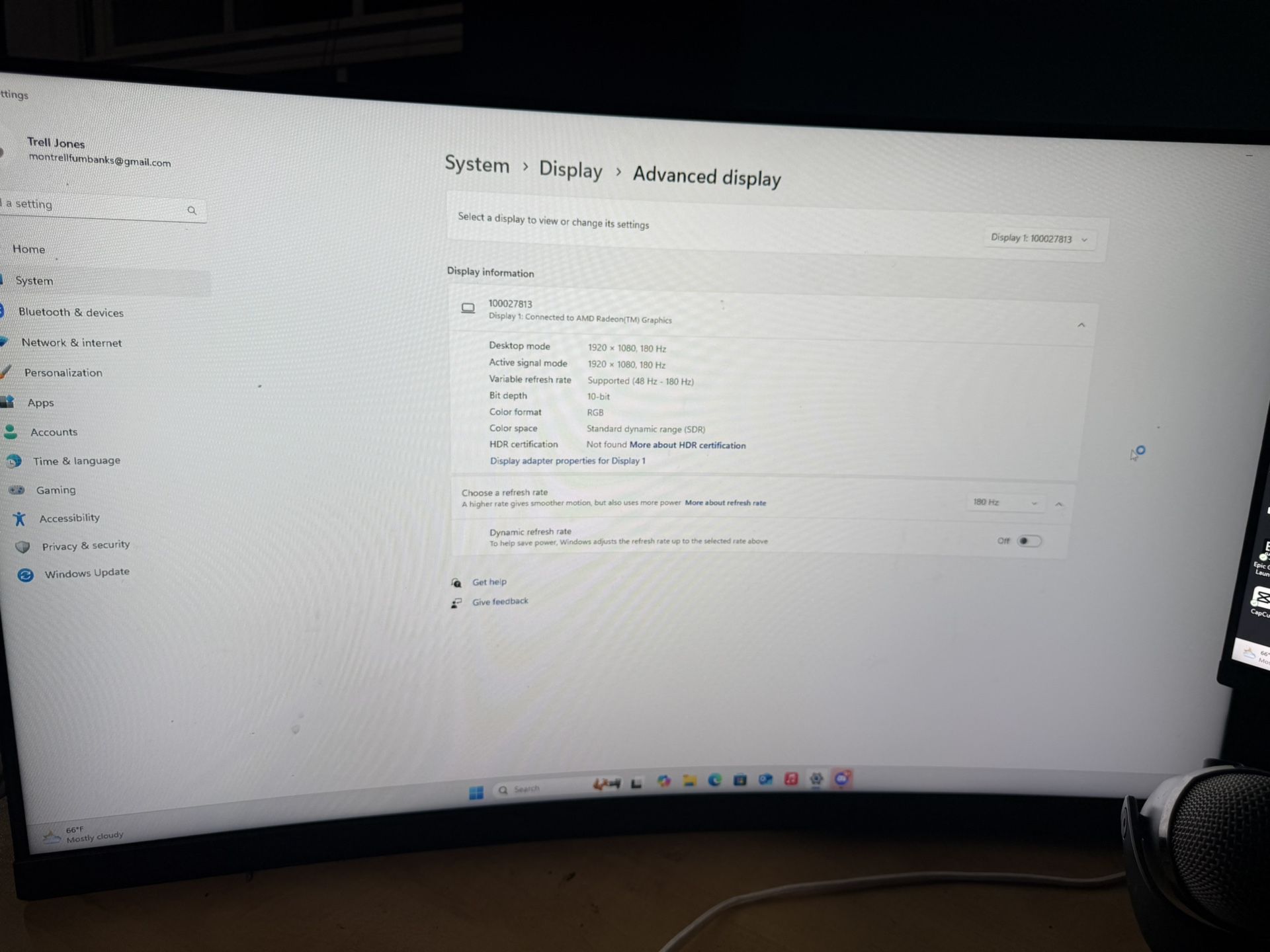 180 Hertz Monitor