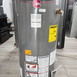 New Water Heater Rheem Performance Platinum Gas 
