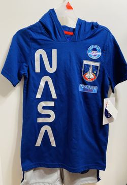 Boy’s Hoodie T-Shirt & Short Set — Size 5